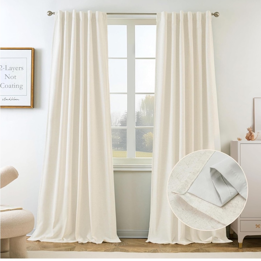 Window Curtain for Resell 52 in X 84 in NWOB